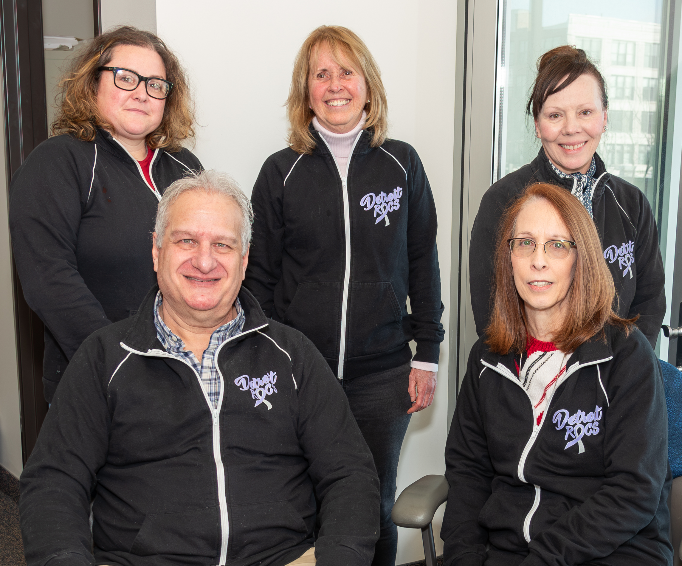 Left to right: Dave, Kelly, Jihan, Lynda, Karen, Yvonne